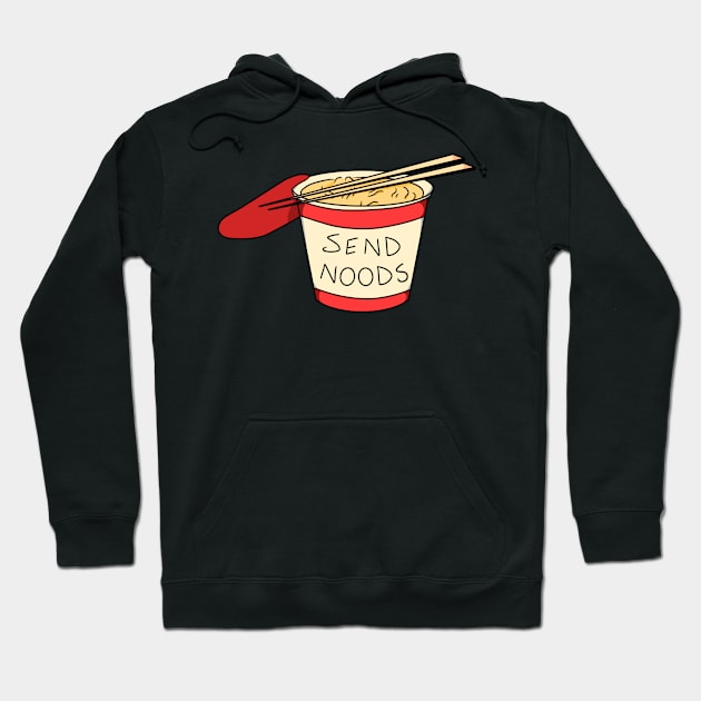 Send Nudes Hoodie by MilkandCookies